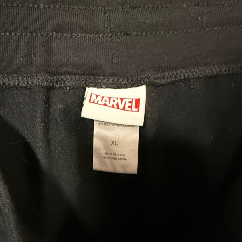 Marvel Black Sweatshirt and Pants with Colorful Graphic - Picture 8 of 8